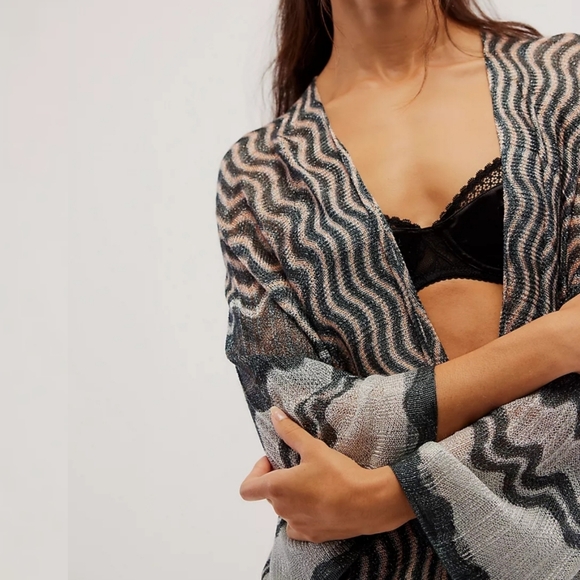 Free People Pharaoh Fine Knit Kimono - Picture 12 of 12